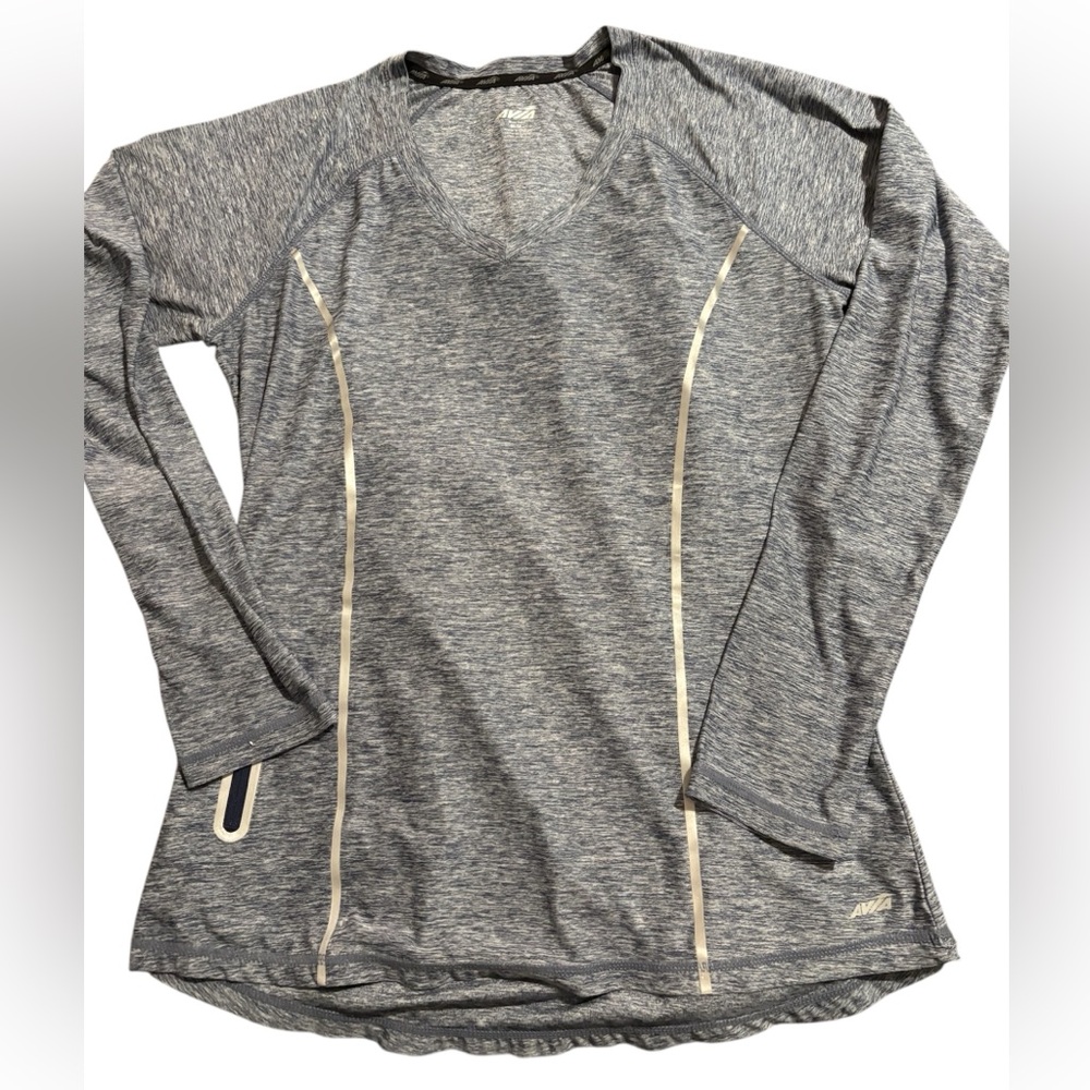 🟤Avia blue Long Sleeve Women's Tee